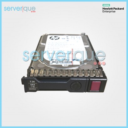 652749-B21 HP 1TB 7.2K 6G 2.5-Inch SAS  SFF w/ Smart Carrier Hard Drive